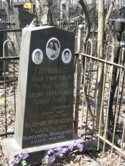 Гайзенбант Яков Ефремович, Москва, Востряковское кладбище