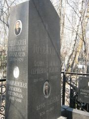 Головинский Пейсах Ионович, Москва, Востряковское кладбище