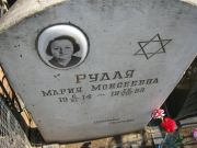 Рудая Мария Моисеевна, Москва, Востряковское кладбище