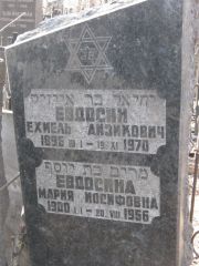 Евдосина Мария Иосифовна, Москва, Востряковское кладбище