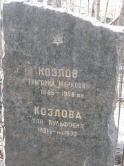 Козлова Хая Вульфовна, Москва, Востряковское кладбище