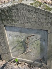 Краснопольская Анна Ионовна, Москва, Востряковское кладбище