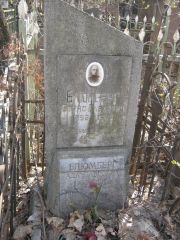 Блюмберг Борис Павлович, Москва, Востряковское кладбище