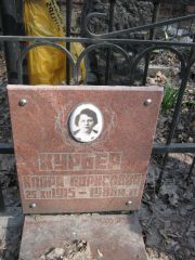 Курьер Клара Борисовна, Москва, Востряковское кладбище