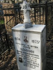 Хайкин Абрам Александрович, Москва, Востряковское кладбище