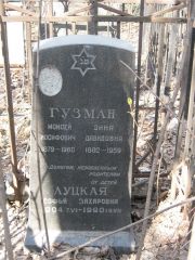 Гузман Моисей Иосифович, Москва, Востряковское кладбище