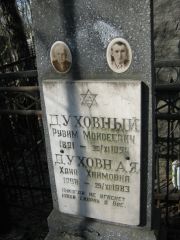 Духовный Рувим Моисеевич, Москва, Востряковское кладбище