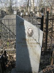Рихтер Бруха Хаимовна, Москва, Востряковское кладбище