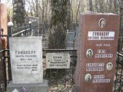 Гринберг Елизавета Яковлевна, Москва, Востряковское кладбище