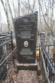 Каплан Израиль Пейсахович, Москва, Востряковское кладбище
