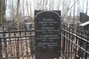 Левина Надежда Николаевна, Москва, Востряковское кладбище