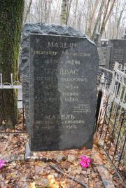 Мазель Александр Григорьевич, Москва, Востряковское кладбище