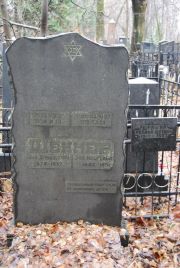 Шенкер Шая Давыдович, Москва, Востряковское кладбище