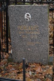 Пейсахес Геня Моисеевна, Москва, Востряковское кладбище