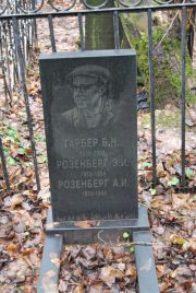 Розенберг Э И, Москва, Востряковское кладбище
