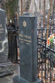 Местман Исаак Семенович, Москва, Востряковское кладбище