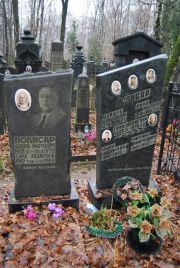 Полисар Давид Маркович, Москва, Востряковское кладбище