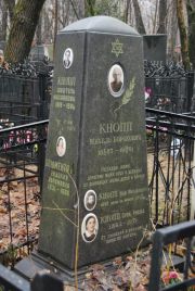 Кнопп Шейтель Михайлович, Москва, Востряковское кладбище