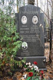 Городецкий Яков Наумович, Москва, Востряковское кладбище