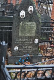 Радчик Зальман Фишерович, Москва, Востряковское кладбище
