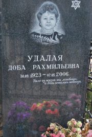 Удалая Доба Рахмильевна, Москва, Востряковское кладбище