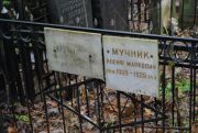 Мучник Иосиф Маркович, Москва, Востряковское кладбище