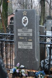 Малый Михаил Григорьевич, Москва, Востряковское кладбище