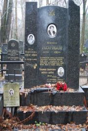 Корман Соломон Захарович, Москва, Востряковское кладбище