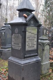 Руссон Мордехай(Зельман) Шахнович, Москва, Востряковское кладбище