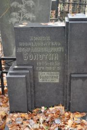 Болотина Буня Лейбовна, Москва, Востряковское кладбище