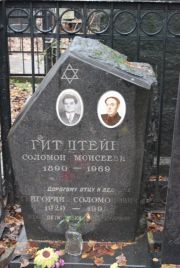 Гитштейн Соломон Моисеевич, Москва, Востряковское кладбище