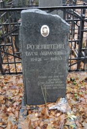 Розенштейн Буся Абрамовна, Москва, Востряковское кладбище