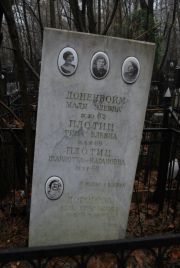 Плотиц Рива Элевна, Москва, Востряковское кладбище