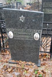 Бекерман И З, Москва, Востряковское кладбище