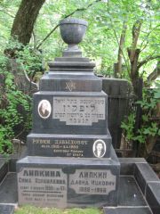 Липин Рувим Давыдович, Москва, Востряковское кладбище