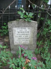 Землеруб А. Х., Москва, Востряковское кладбище
