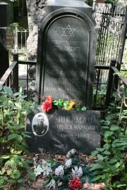 Рапопорт Бася Фишелевна, Москва, Востряковское кладбище