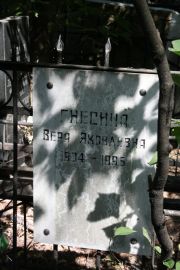 Гнесина Вера Яковлевна, Москва, Востряковское кладбище