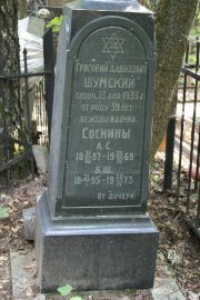 Сосин А. С., Москва, Востряковское кладбище