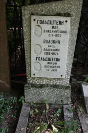 Волович Арон Айзикович, Москва, Востряковское кладбище