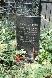 Рубинштейн Рахиль Мордуховна, Москва, Востряковское кладбище