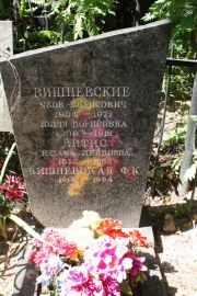 Вишневский Яков Борисович, Москва, Востряковское кладбище