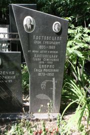 Циприс Гинда Мосеевна, Москва, Востряковское кладбище