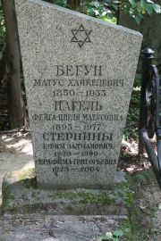 Бегун Матус Хайкелевич, Москва, Востряковское кладбище
