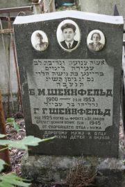 Шейнфельд Б. М., Москва, Востряковское кладбище