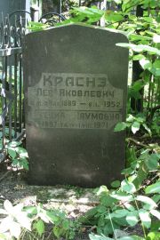 Краснэ Лея Яковлевич, Москва, Востряковское кладбище
