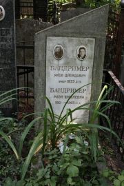 Бандример Яков Давидович, Москва, Востряковское кладбище