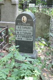 Турьян А. Е., Москва, Востряковское кладбище