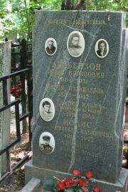 Лейбелнзон Давид Ильич, Москва, Востряковское кладбище