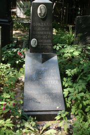Фрадкина Дина Самуиловна, Москва, Востряковское кладбище